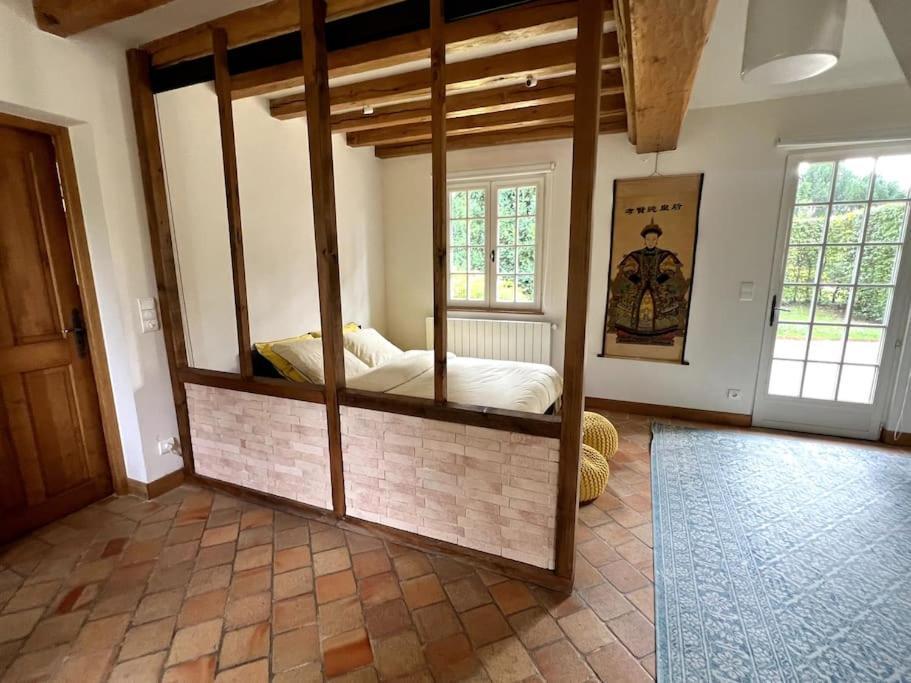 فيلا Longere Normande, Piscine Privee Chauffee Et Parc Saint-Pierre-des-Ifs  المظهر الخارجي الصورة