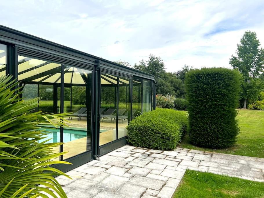 فيلا Longere Normande, Piscine Privee Chauffee Et Parc Saint-Pierre-des-Ifs  المظهر الخارجي الصورة