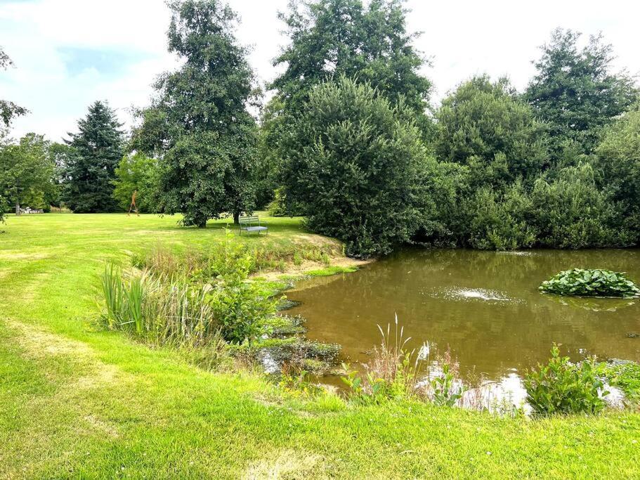 فيلا Longere Normande, Piscine Privee Chauffee Et Parc Saint-Pierre-des-Ifs  المظهر الخارجي الصورة