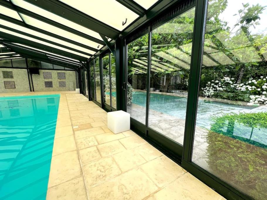 فيلا Longere Normande, Piscine Privee Chauffee Et Parc Saint-Pierre-des-Ifs  المظهر الخارجي الصورة