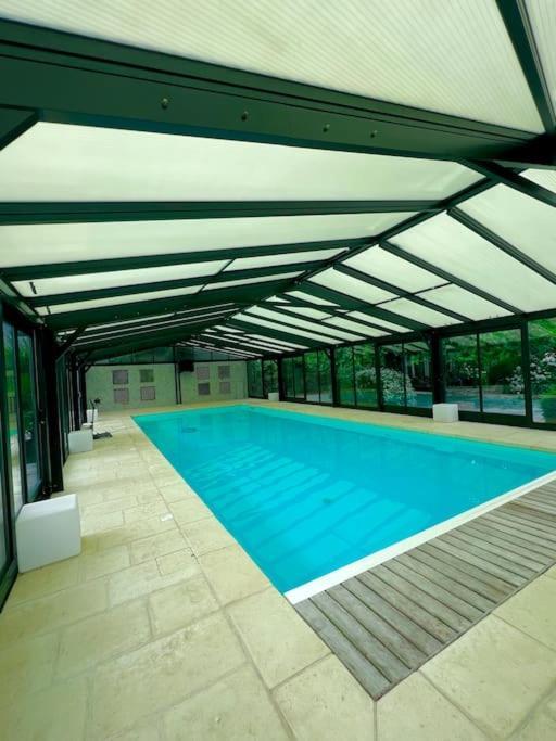 فيلا Longere Normande, Piscine Privee Chauffee Et Parc Saint-Pierre-des-Ifs  المظهر الخارجي الصورة